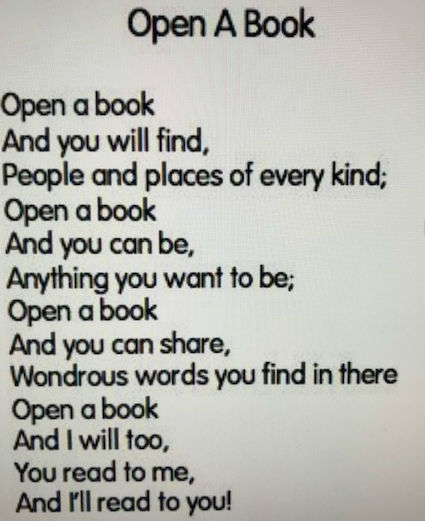 "Open a Book" poster. 