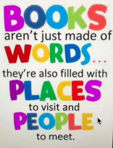 Inspirational book poster. 